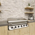 Millennium Cream 24x6 Nc Limestone Ledger Corner