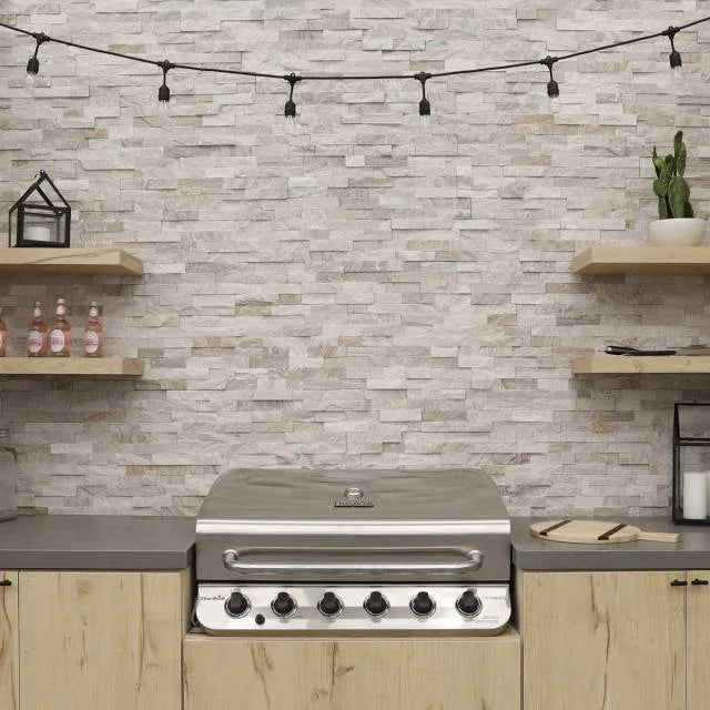 Millennium Cream 24x6 NC Quartzite Ledger Panel