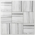 Mink / Equator (Zebra) Mink Marble 12x12 Polished Tile close-up