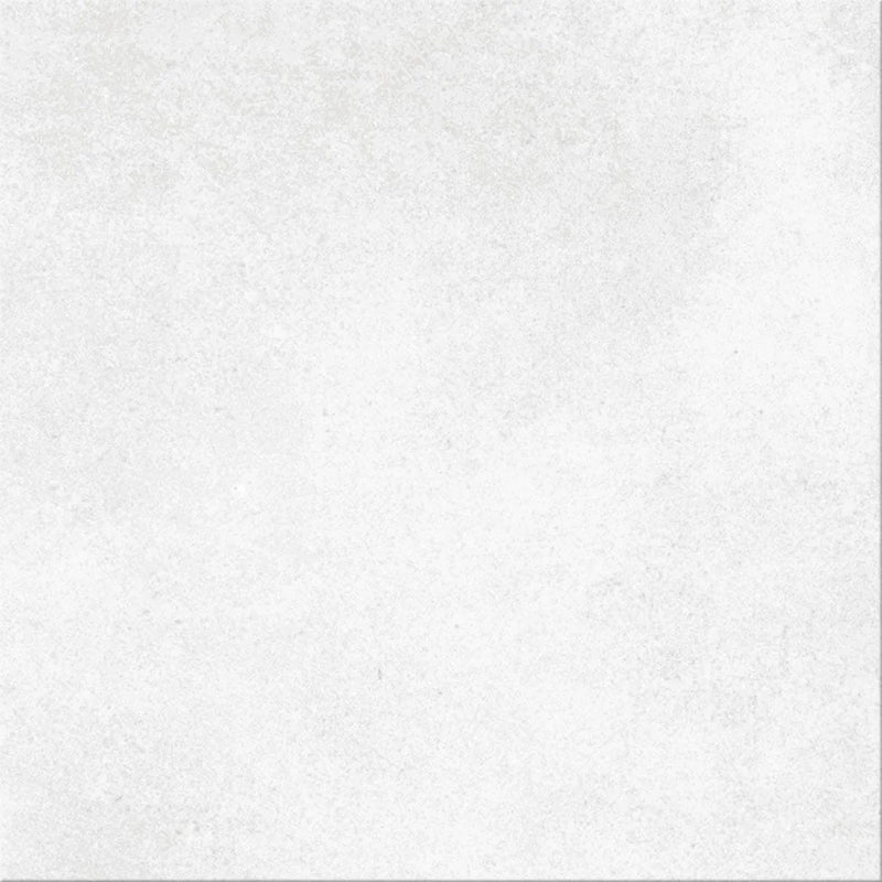 Mix & Match Series Heritage White 8x8 Matte Solid Look Porcelain Tile