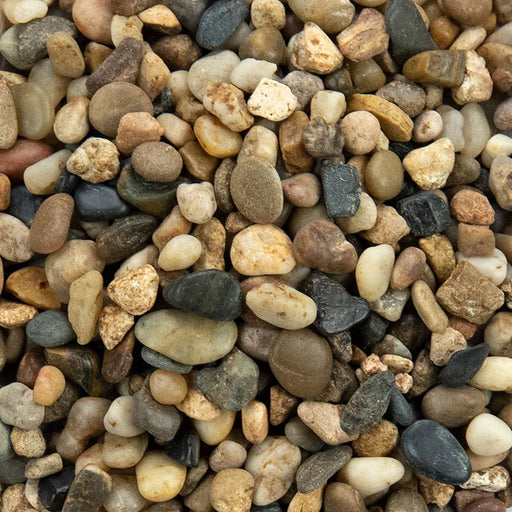 Mixed 3-5 CM 40 LBS Polished Stone Pebbles