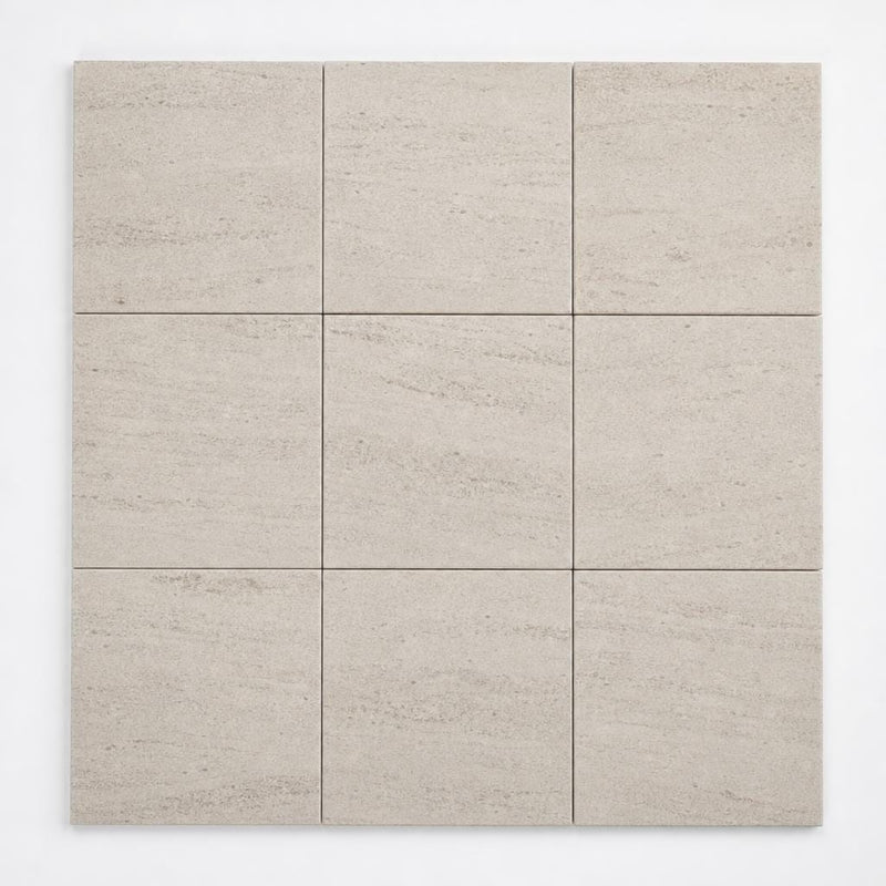 Mocha Cream 12x12 Honed Natural Limestone Tile close-up