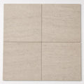 Mocha Cream 18x18 Honed Limestone Tile close-up