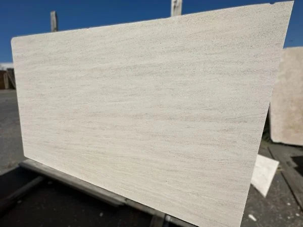 Mocha Cream Honed Limestone Slab