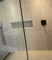 Mocha Cream 18x36 Brushed Limestone Tile