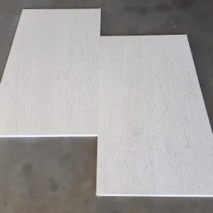 Mocha Cream 24x48 Brushed Natural Limestone Tile