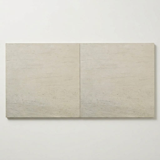 Mocha Cream Limestone Tile 24x24 Honed close-up