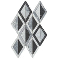Modni Arlo Cool Blend Honed 16x10.25 Marble Mosaic