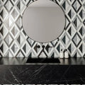 Modni Arlo Cool Blend Honed 16x10.25 Marble Mosaic