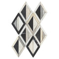 Modni Arlo Warm Blend 16x10.25 Honed Marble Mosaic