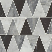 Modni Beckett Cool Blend 13x11.75 Honed Marble Mosaic