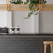 Monet Nero Marquina 12x11.75 Honed Marble Mosaic