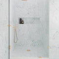 Monet White Carrara 11.75x11.5 Honed Marble Mosaic