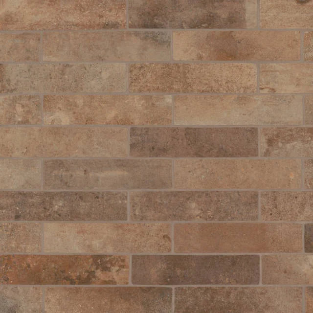 Montana Bitterroot 2.25x10 Matte Brick Field Ceramic Tile