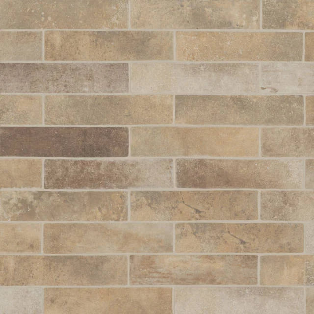 Montana Flathead 10x2.5 Matte Brick Field Ceramic Tile