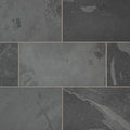 Montauk Black 12x24 Gauged Slate Natural Stone Tile