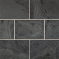 Montauk Black 16x24 Gauged Slate Natural Stone Tile