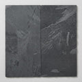 Montauk Black 18x36 Gauged Slate Tile close-up
