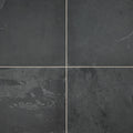 Montauk Black 24x24 Gauged Slate Tile