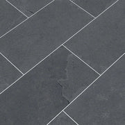 Montauk Black 3x6 Subway Gauged Slate Tile