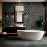 Montauk Blue 12x12 Gauged Slate Tile