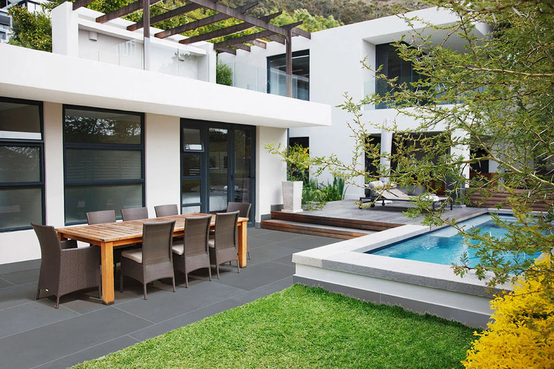 Montauk Blue 12x12 Gauged Slate Tile