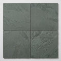 Montauk Blue 16x16 Gauged Slate Tile close-up