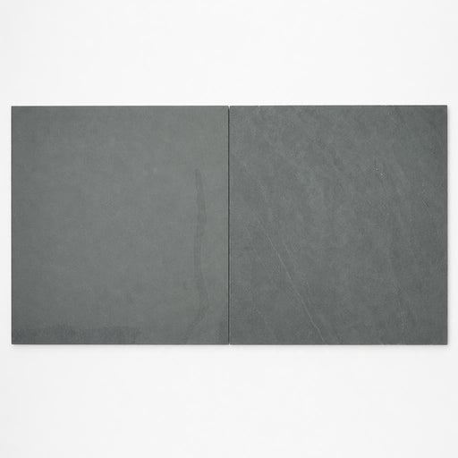 Montauk Blue 24x24 Gauged Slate Tile close-up