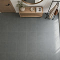 Montauk Blue 24x24 Gauged Slate Tile — Foyer floor
