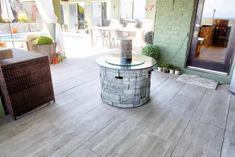 MonteVerde Gray 16x48 Matte Porcelain Paver