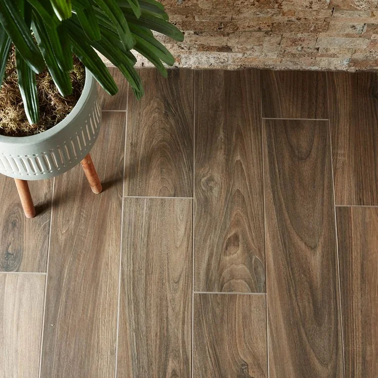More Wood Ciliegio 8x32 Anti-Slip Wood Look Porcelain Plank