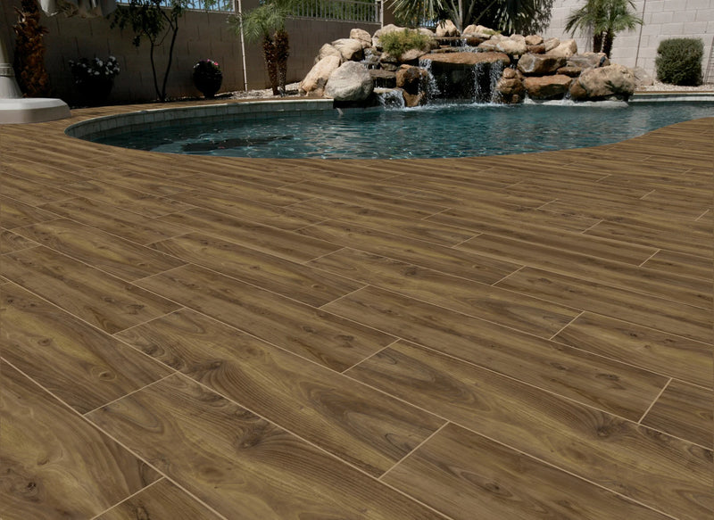 More Wood Ciliegio 8x48 Plank Matte Wood Look Porcelain Tile