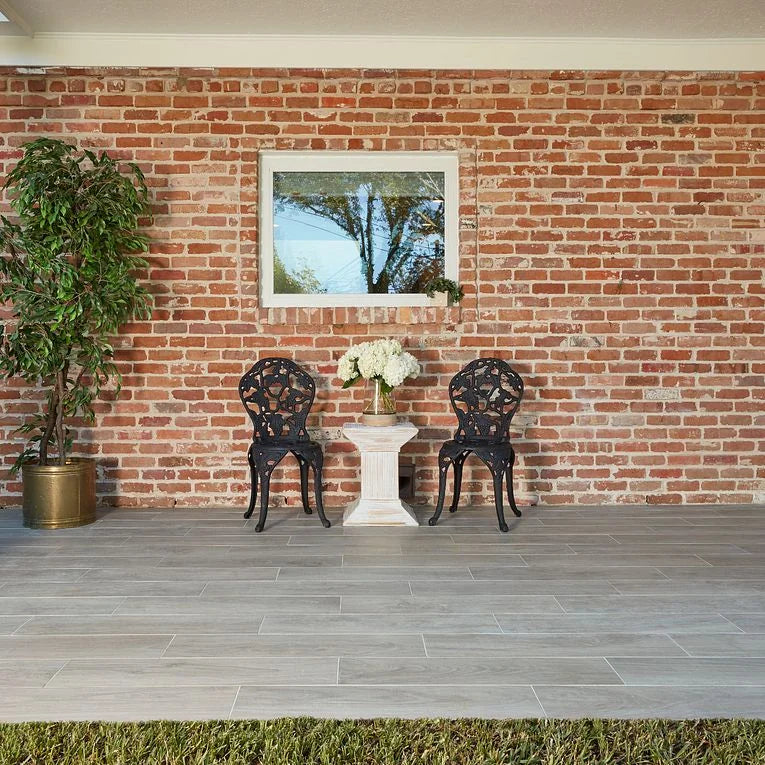 More Wood Grigio 8x32 Plank Matte Wood Look Porcelain Tile