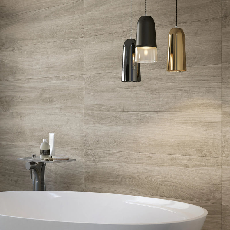 More Wood Grigio 8x32 Plank Matte Wood Look Porcelain Tile