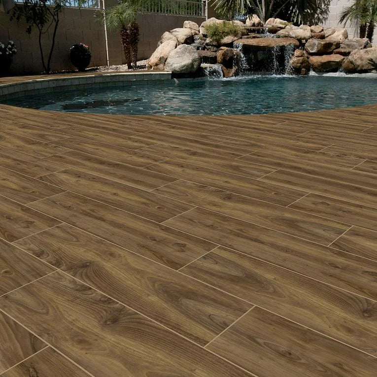 More Wood Ciliegio 8x32 Plank Matte Wood Look Porcelain Tile