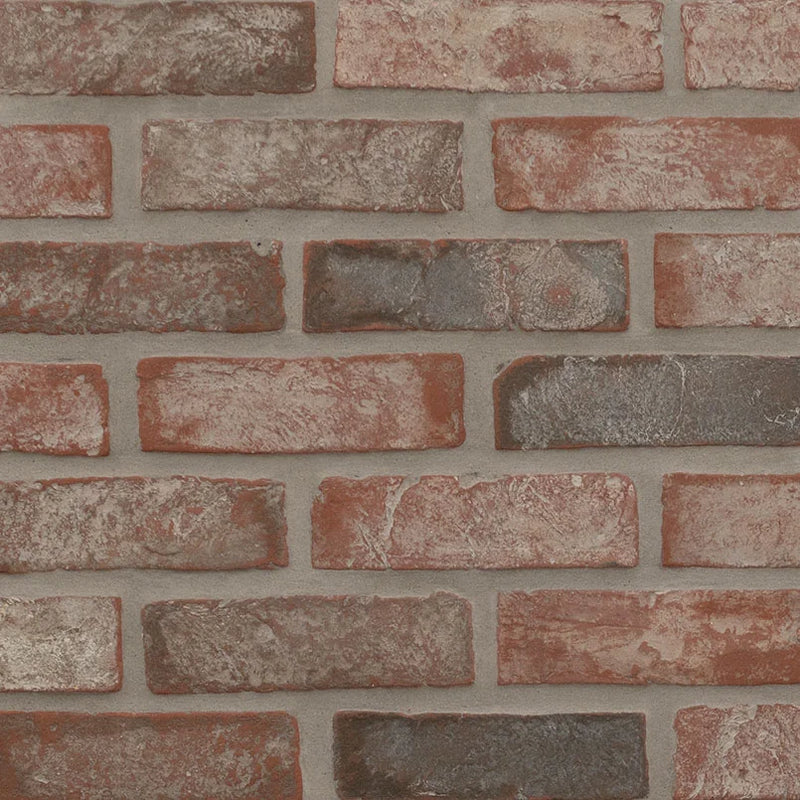 Noble Red Clay Brick Misc. Tumbled Terracota Tile