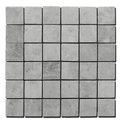 Tundra Gray 12x12 2x2 Tumbled Marble Mosaic
