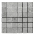 Tundra Gray 12x12 2x2 Tumbled Marble Mosaic