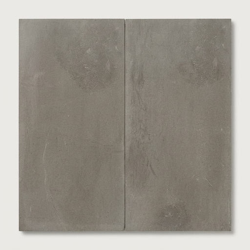 Moselle Gris Limestone Tile 12x24 Honed 3/8 inch close-up
