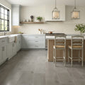 Moselle Gris Limestone Tile 12x24 Honed 3/8 inch — Kitchen floor