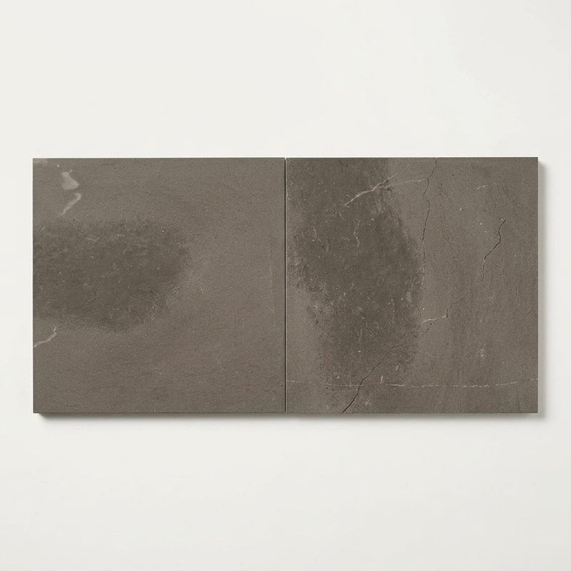 Moselle Gris Limestone Tile 24x24 Honed close-up
