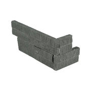 Mountain Bluestone Sandstone 6x18 Splitface Natural Corner Ledger Stone