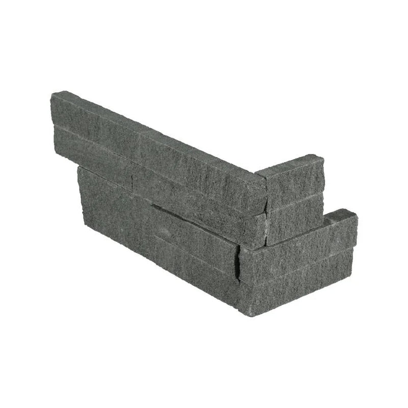 Mountain Bluestone Sandstone 6x18 Splitface Natural Corner Ledger Stone