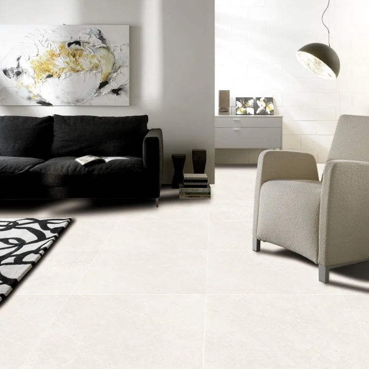 Mountain Mount White 12x24 Matte Porcelain Tile