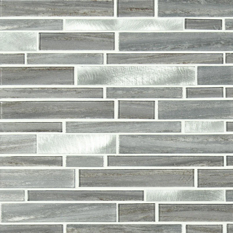 Bimini Interlocking Misc. 0.16 Inch Glass Mosaic Tile