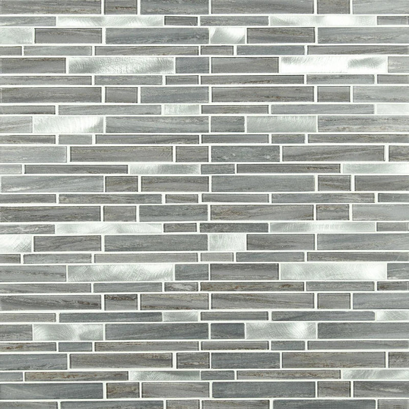 Bimini Interlocking Misc. 0.16 Inch Glass Mosaic Tile