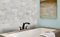 Carrara White 3x6 Honed Marble Tile
