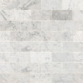 Carrara White 3x6 Honed Marble Tile