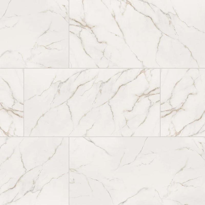 Kaya Calacatta Lucca 24x48 Matte Porcelain Tile