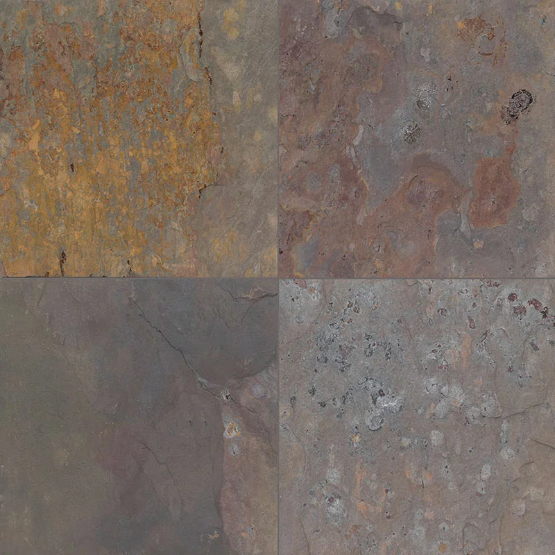 Multi Classic 12x12 Gauged Slate Tile
